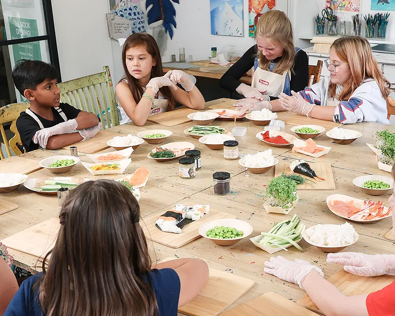 children at Seaweed Sid & The Sushi Squad